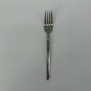 Walco Stainless Steel Dinner Fork Modern Square Handle Silverware 8.25 inch